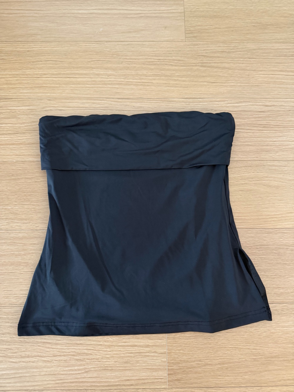 Princess Polly Black Strapless Top
